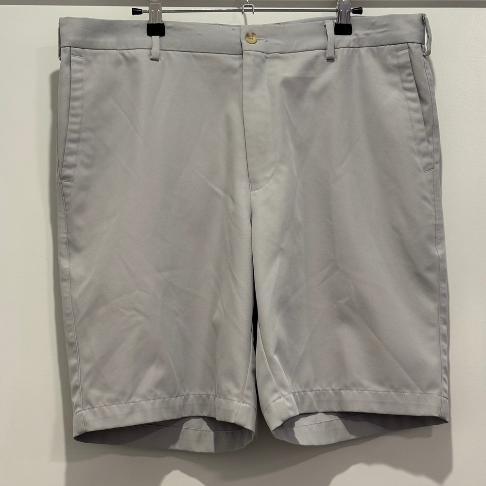 Peter Millar Crown Sport Marquette University Golf Shorts Mens 36 Gray MU